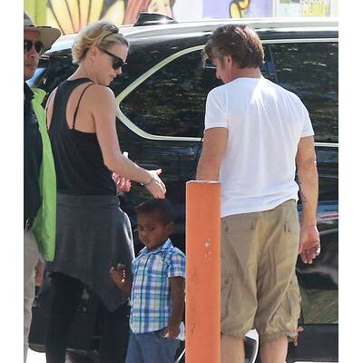 Charlize Theron & Sean Penn verbringen den Tag mit Jackson