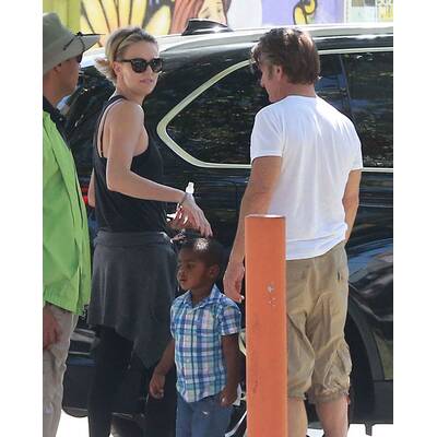 Charlize Theron & Sean Penn verbringen den Tag mit Jackson