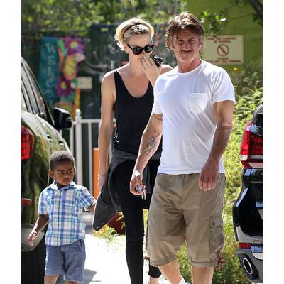 Charlize Theron & Sean Penn verbringen den Tag mit Jackson