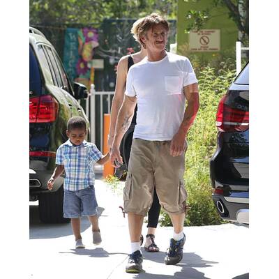 Charlize Theron & Sean Penn verbringen den Tag mit Jackson