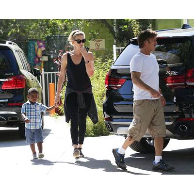 Charlize Theron & Sean Penn verbringen den Tag mit Jackson