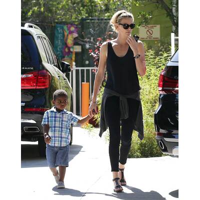 Charlize Theron & Sean Penn verbringen den Tag mit Jackson
