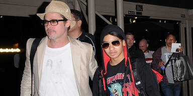 Brad Pitt & Maddox