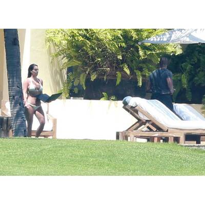 Kim Kardashian und Kanye West 