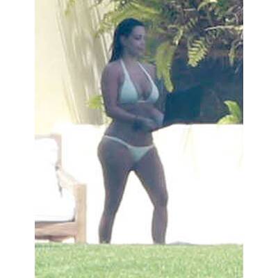 Kim Kardashian und Kanye West 