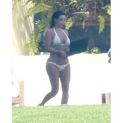 Kim Kardashian und Kanye West 