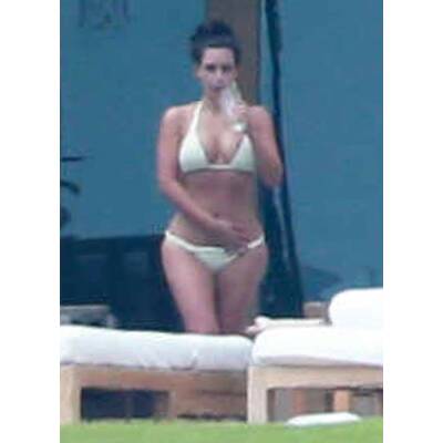 Kim Kardashian und Kanye West 