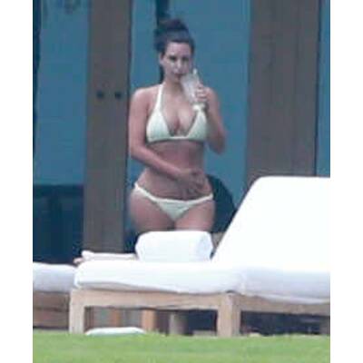 Kim Kardashian und Kanye West 