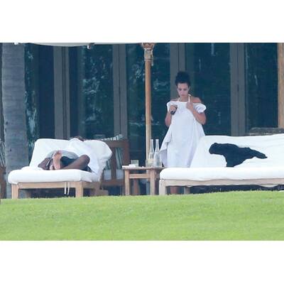 Kim Kardashian und Kanye West 