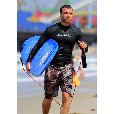 Liev Schreiber: Surfen mit dem Sohnemann
