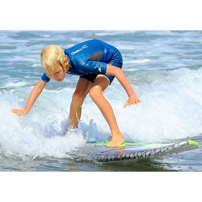 Liev Schreiber: Surfen mit dem Sohnemann