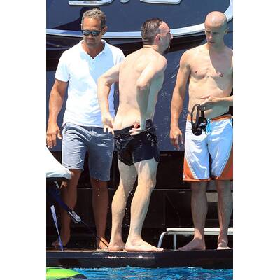 Franck Ribéry beim Yachturlaub auf Ibiza