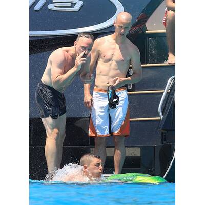 Franck Ribéry beim Yachturlaub auf Ibiza