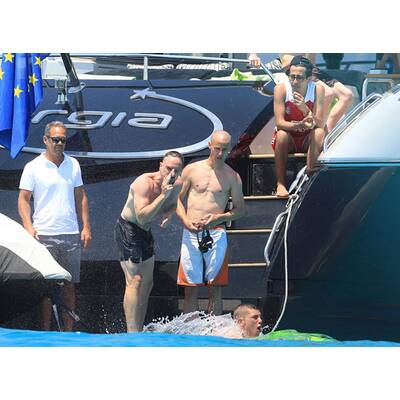 Franck Ribéry beim Yachturlaub auf Ibiza