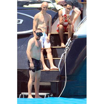 Franck Ribéry beim Yachturlaub auf Ibiza