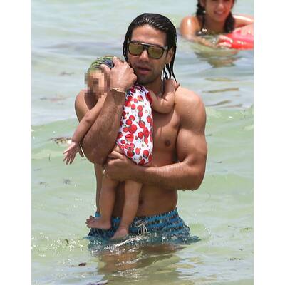 Radamel Falcao: Ferien mit seiner Familie