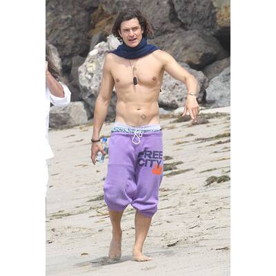 Die Stars machen Strandurlaub: Minnie Driver.