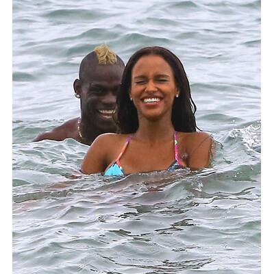 Mario Balotelli & Fanny Neguesha in Miami