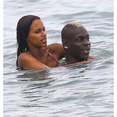 Mario Balotelli & Fanny Neguesha in Miami