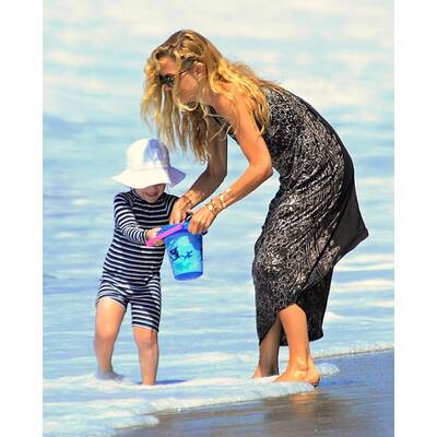 Rachel Zoe vergnügt sich mit Familie in Malibu