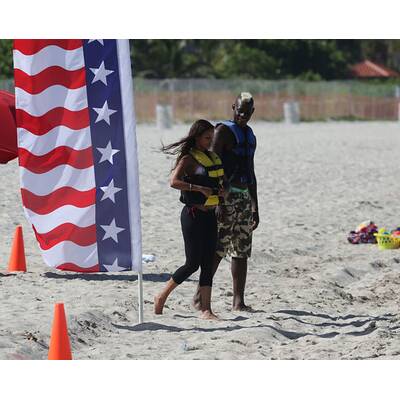 Mario Balotelli: Liebesurlaub mit Fanny Neguesha 