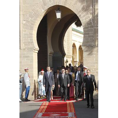 Königin Letizia & König Felipe besuchen Marokko