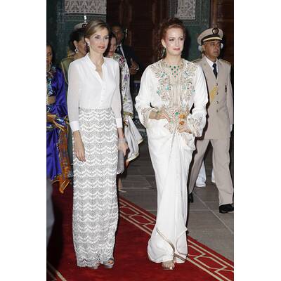 Das spanische Königspaar zu Besuch in Marokko