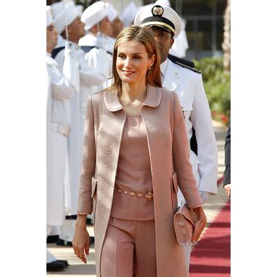 Königin Letizia besucht Krebspatienten in Marokko
