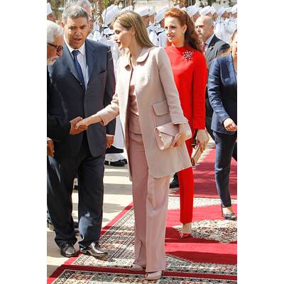 Königin Letizia besucht Krebspatienten in Marokko