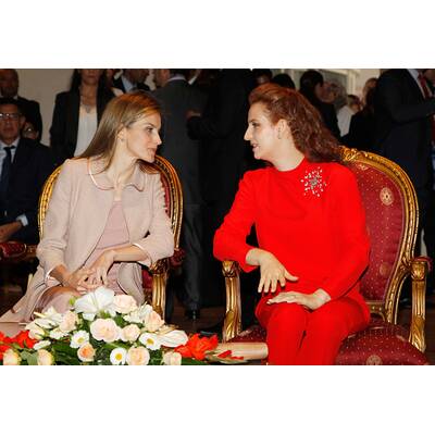 Königin Letizia und Lalla Salma