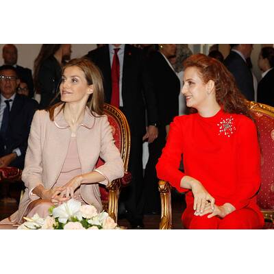 Königin Letizia und Lalla Salma