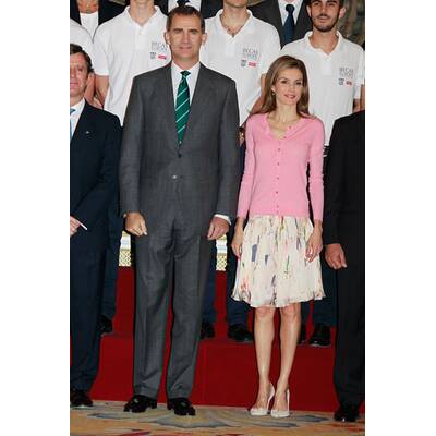 Königin Letizia & König Felipe: Besuch an der Uni