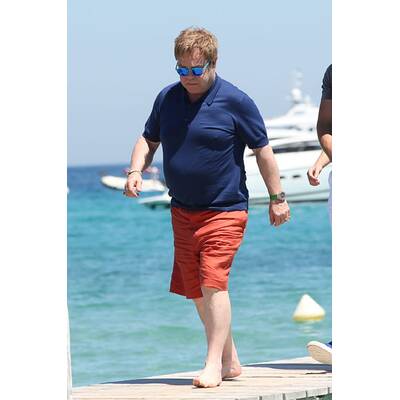 Die Stars machen Strandurlaub: Minnie Driver.