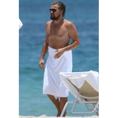 Leonardo DiCaprio zeigt Wohlstandsbäuchlein