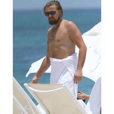 Leonardo DiCaprio zeigt Wohlstandsbäuchlein