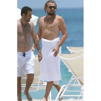 Leonardo DiCaprio zeigt Wohlstandsbäuchlein