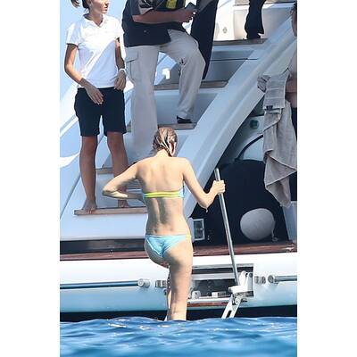 Leonardo DiCaprio & Toni Garrn relaxen in St. Tropez