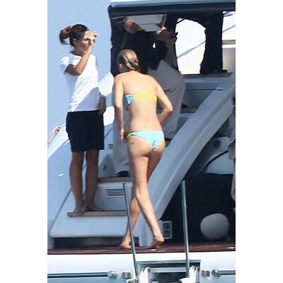Leonardo DiCaprio & Toni Garrn relaxen in St. Tropez