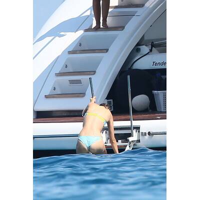 Leonardo DiCaprio & Toni Garrn relaxen in St. Tropez