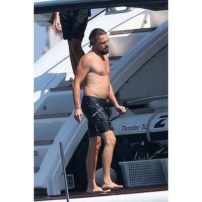 Leonardo DiCaprio & Toni Garrn relaxen in St. Tropez