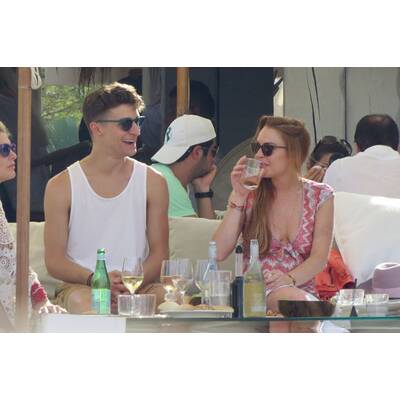 Lindsay Lohan feiert nach Linz in Ibiza