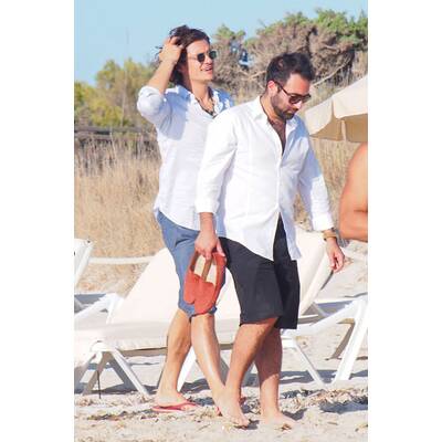 Orlando Bloom im Urlaub auf Ibiza