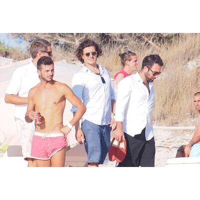 Orlando Bloom im Urlaub auf Ibiza