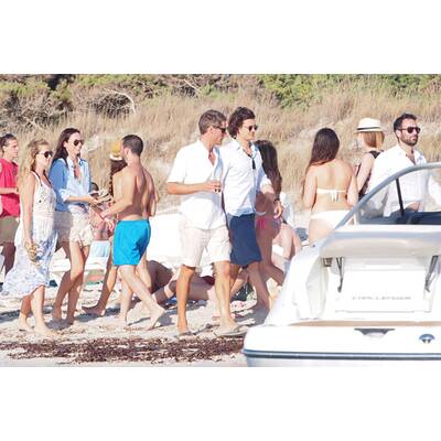 Orlando Bloom im Urlaub auf Ibiza