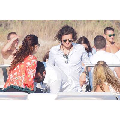 Orlando Bloom im Urlaub auf Ibiza