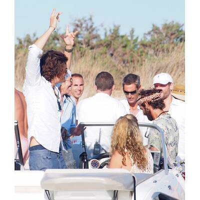 Orlando Bloom im Urlaub auf Ibiza