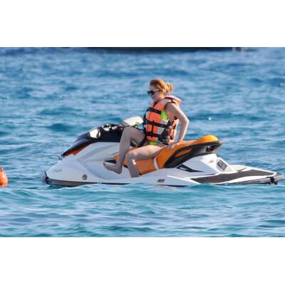 Lindsay Lohan im Urlaub auf Ibiza