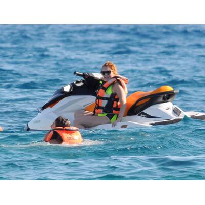 Lindsay Lohan im Urlaub auf Ibiza