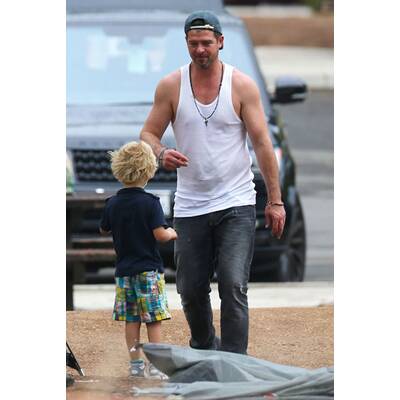 Robin Thicke: Campingausflug mit seinem Sohn