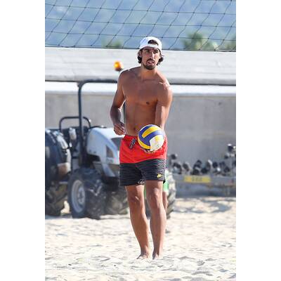 Sami Khedira: Strandspaß ohne Lena Gercke
